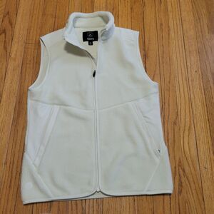 CUTS Men’s Polartec Sherpa Full Zip Cream Size Medium Pockets EUC